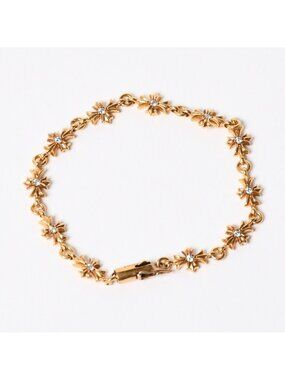 Chrome Hearts Tiny CH Plus Bracelet Diamond